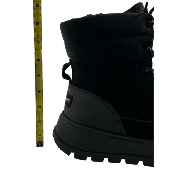 Koolaburra by UGG Deza Lace-Up Utility Boots Womens Sz. 9 Black Suede New $120 A - Picture 9 of 15
